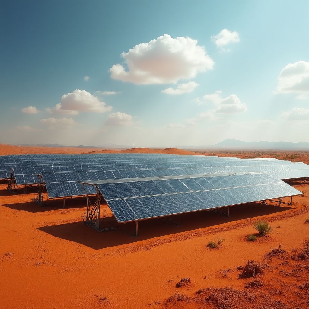 Proyecto de energía solar en La Guajira, Colombia