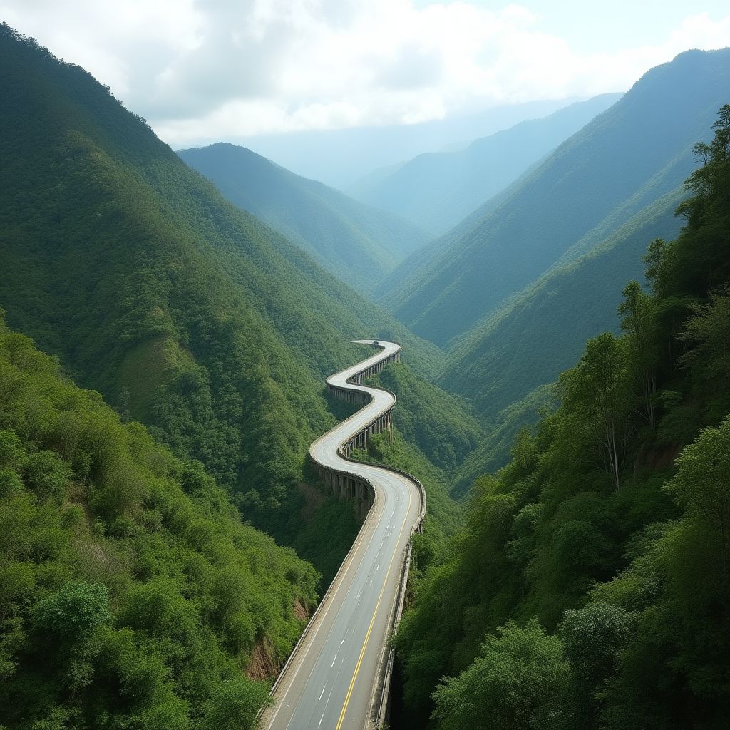 Proyecto de infraestructura vial conectando regiones colombianas